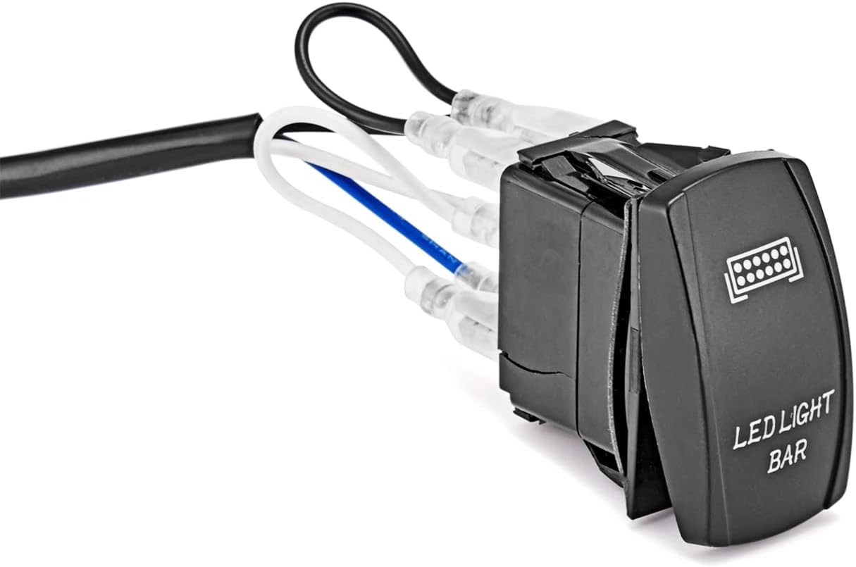 Kit arnés LED universal 40A 12V con interruptor fusible
