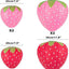 Linterna papel plegable fruta colgante 8 y 12pulg 8uds