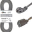 Cable extensión interior 16/3 SJTW 13A 6ft 3 clavijas uso pesado
