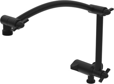 Brazo extensión ducha 16pulg acero inox ajustable G1/2