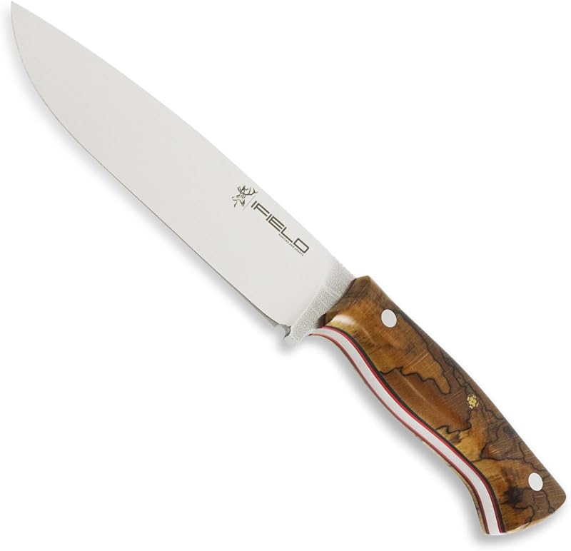 Cuchillo caza Epic IMPALA hoja pulida 6,5 funda cuero España