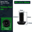Tornillos M5 antirrobo acero inox 304 revestimiento negro
