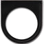 Panel montaje universal 52mm 2-1/16 negra