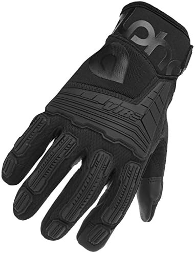 Guantes VIBE Impact para hombre negro grande