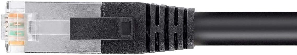 Cable Poe Cat6 Negro 100pies 30W Blindado 24AWG 500MHz