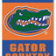 Bandera jardín 2 lados Florida Gators con poste plástico