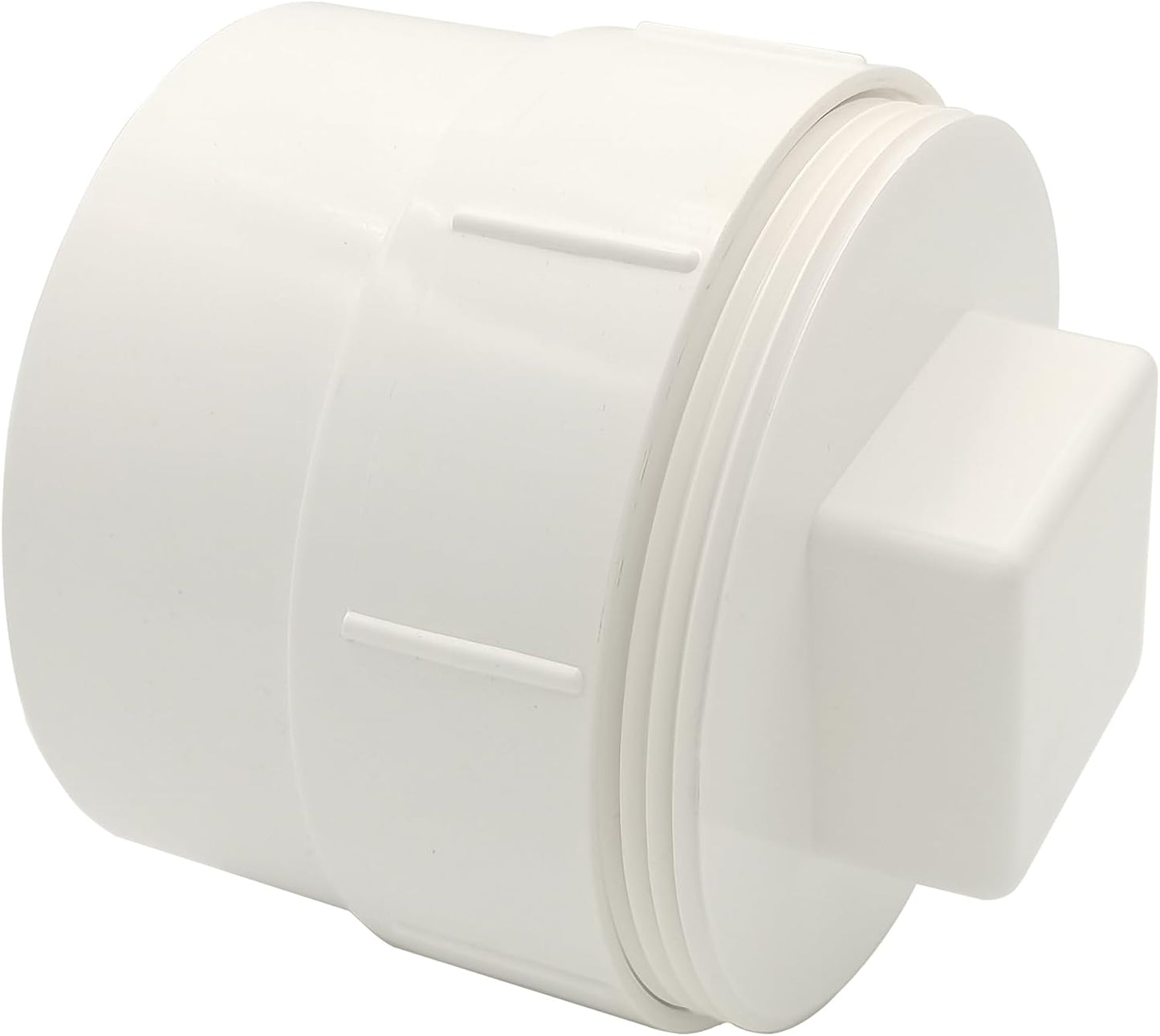 Tapa limpieza alcantarillado PVC 4" jardín RV