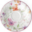 Platillo porcelana decoración flores 6.3in