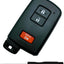 Funda inteligente llave Toyota con control remoto 3 botones