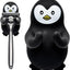 Soporte afeitadora con pingüino decoración baño regalo cumpleaños