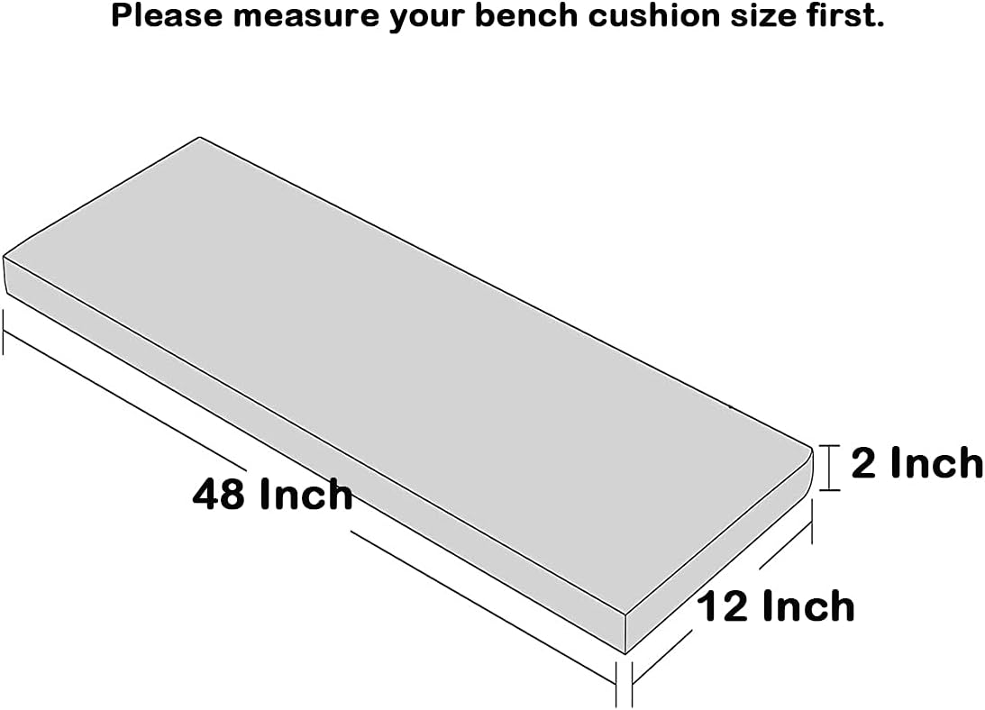Cojín banco antiderrap para zapatos 48x12pulg marrón