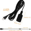 Enchufe luz colgante 15ft cable E26 con interruptor E27