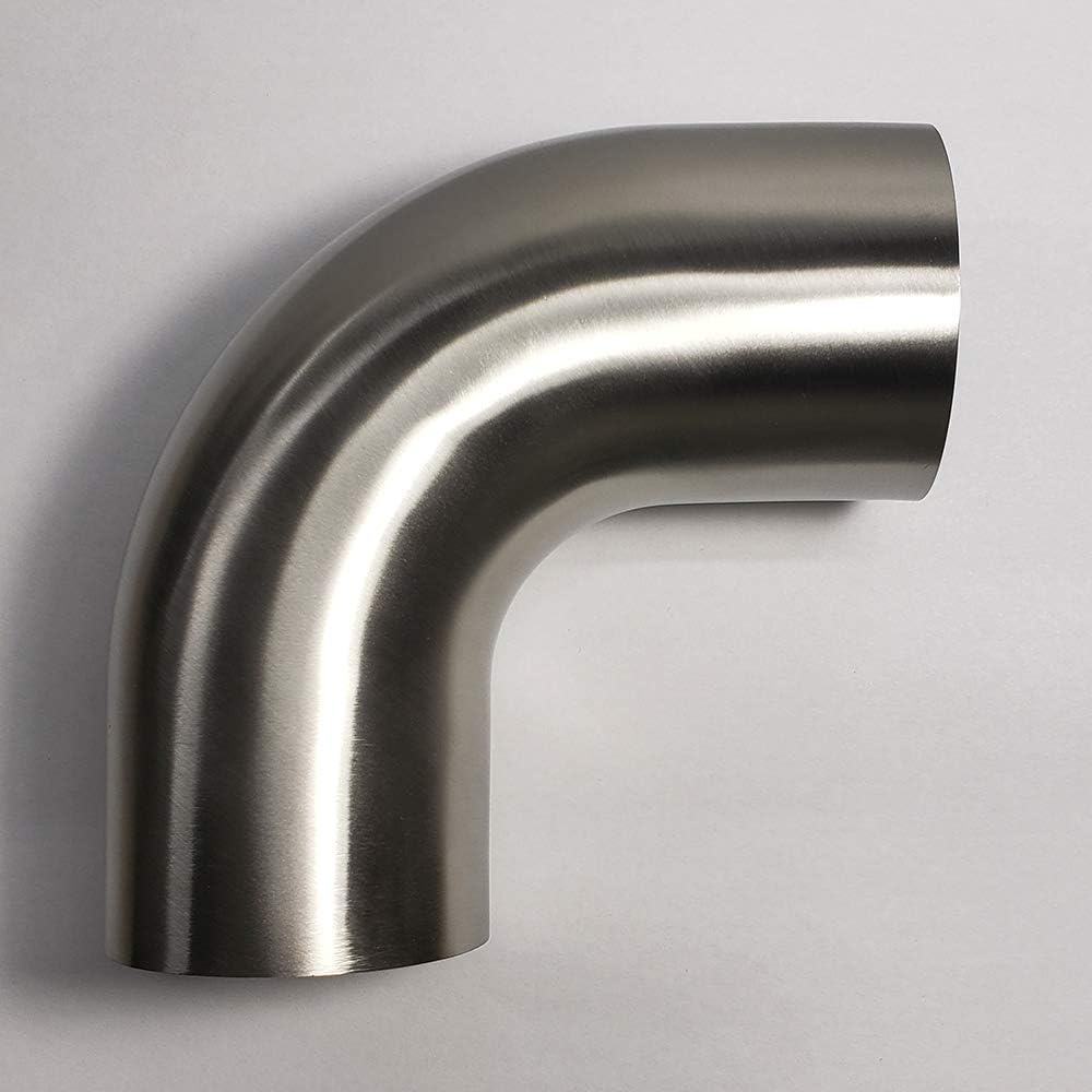 Codo mandril inox 1.5" radio 1d/1.5" pared 16ga pierna 2" ss304