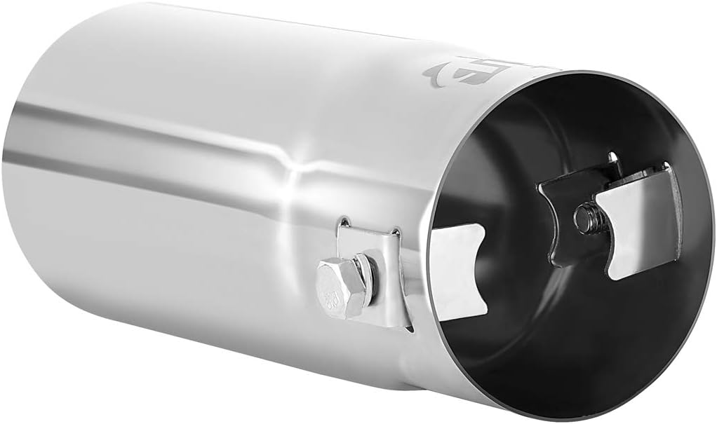 2 Pzas Puntas Silenciador Acero Inox 1.5-2" Diámetro