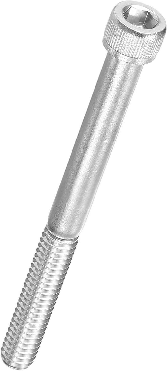 5 Pzas llave Allen hexagonal 5/16-18 x 3-1/2 UNC acero inox