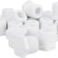 25 Tapones Drenaje 1/2pulg Plástico Blanco RV