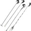 4 Cucharas Barra Acero Inox 304 Espiral Mango Largo