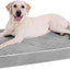 Cama ortopédica perros XL jaula con funda lavable impermeable