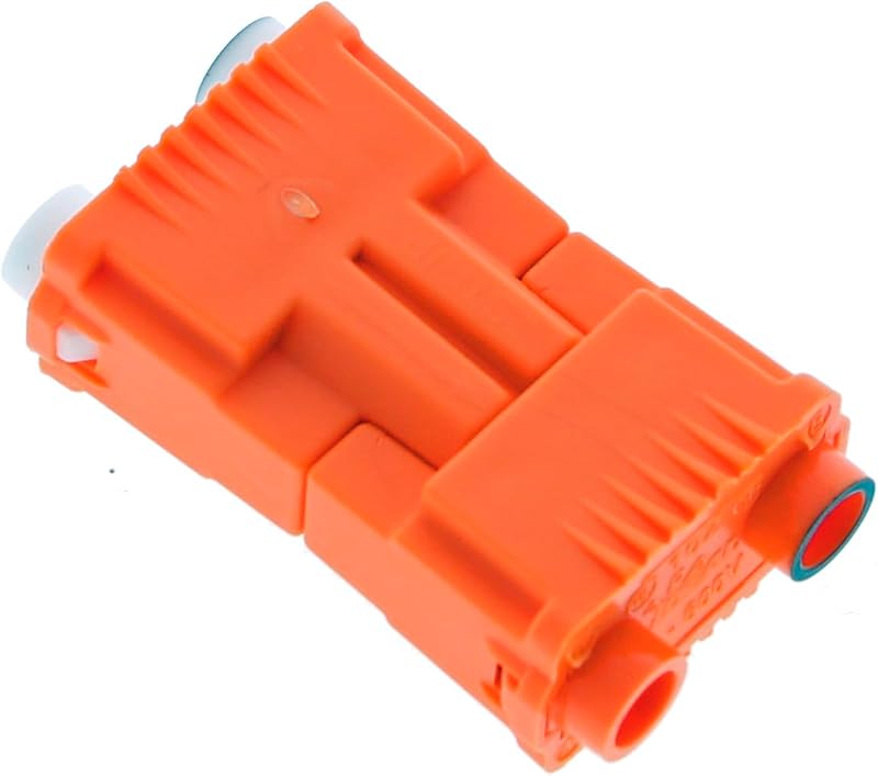 Enchufe alimentación desconexión 2 cables naranja 150 pzas