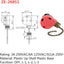 Interruptor ventilador techo 3 velocidades 4 cables Zing Ear