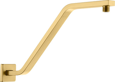 Brazo ducha cuadrado extensible 16.5pulg forma Z/S