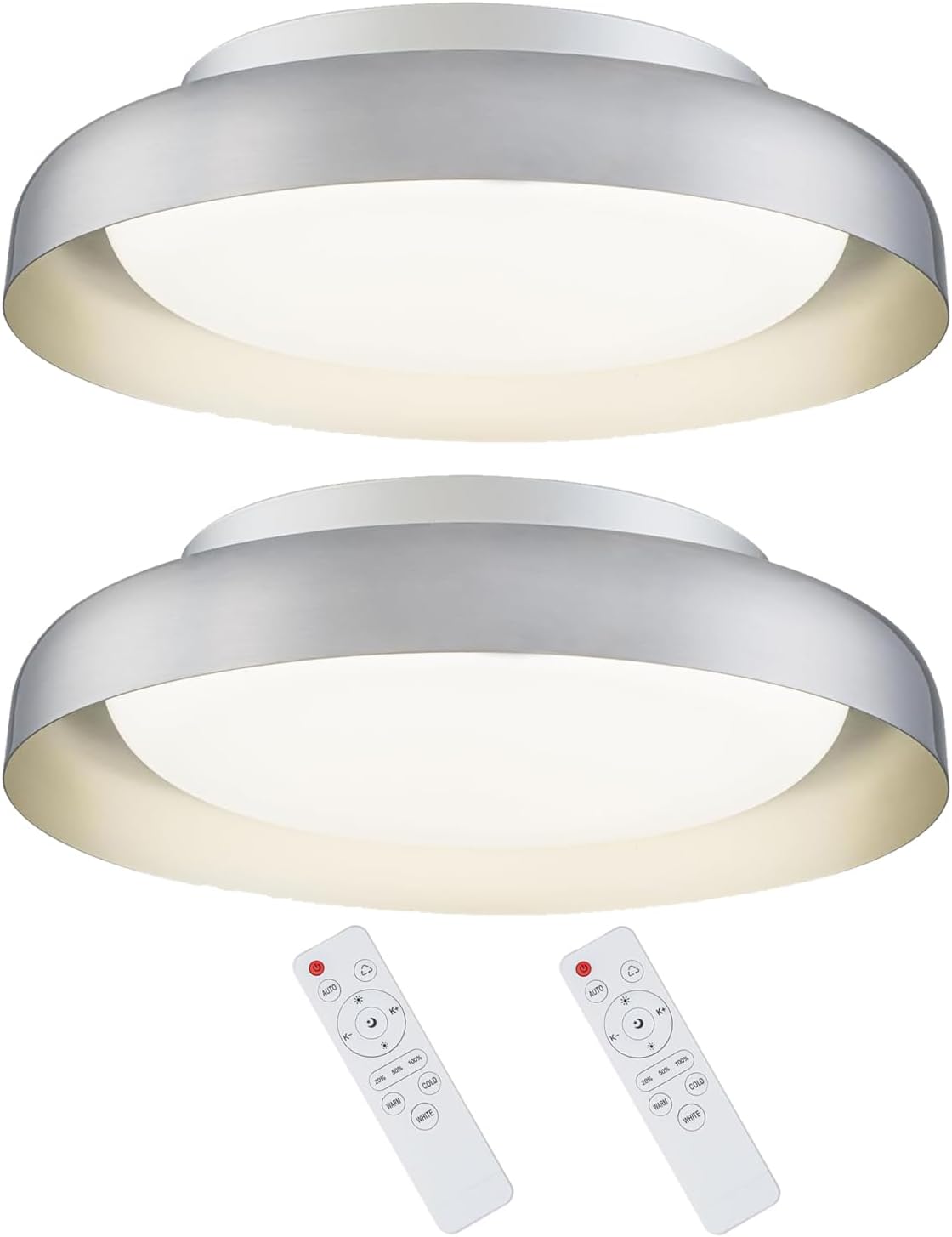 Lámpara techo LED 24w regulable dormitorio cocina baño