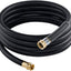 Manguera jardín 15ft x 5/8pulg 1000PSI trenzada 5 capas negro