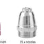 Kit consumibles plasma 90x boquilla electrodo