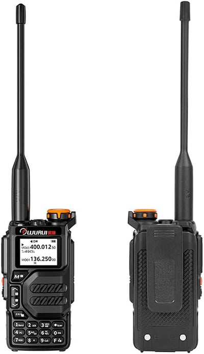 Banda completa walkie talkie Wurui K5 UHF VHF coche esquí