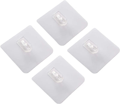 4 Adhesivos con gancho succión para estante ducha