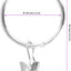 50 Anillos Cortina Plateados 2" con Clips para Dormitorio