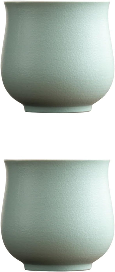 Juego 2 Tazas Espresso Cerámica Sin Asas Multicolor