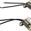2 Pzas Casquillo Bombilla Auto Adaptador BA15D Conector Cable