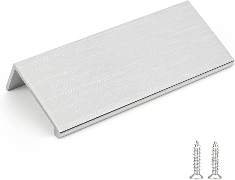 50 Tiradores Gabinete Níquel Cepillado 3" LS7030SNB76