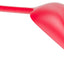 Pala sanitaria plástico 11pulg color rojo