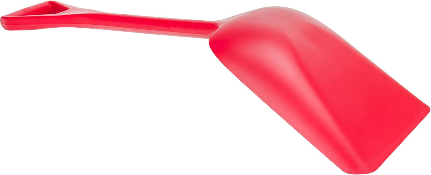 Pala sanitaria plástico 11pulg color rojo