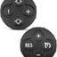 Funda volante 3 radios Mini RES cubierta dial