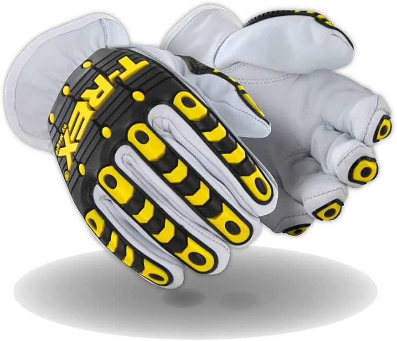 Guantes cuero sin cordones corte A5 Rebel