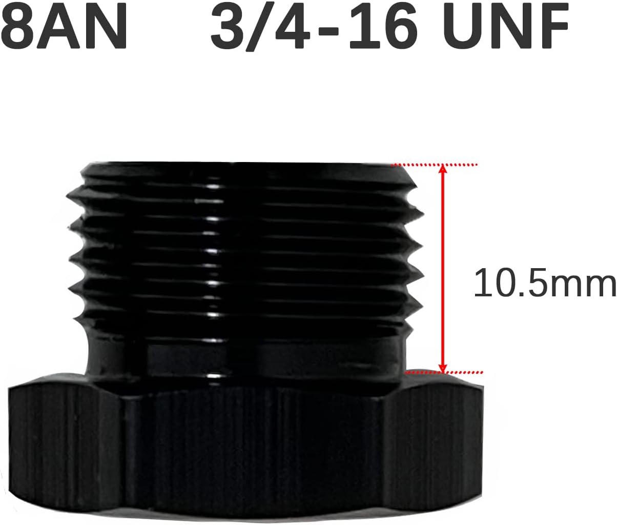 Tapones bloqueo riel combustible adaptador ORB aluminio