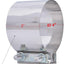 Abrazaderas escape 4" acero inox T304 2 Pzas