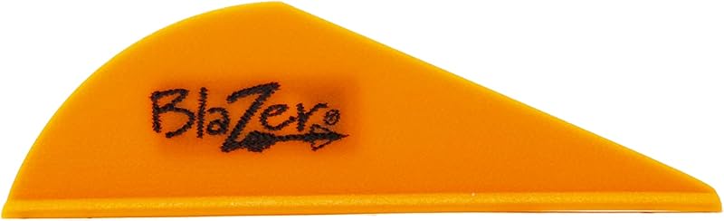 Blazer Vane 2pulg 3D naranja neón pack 50