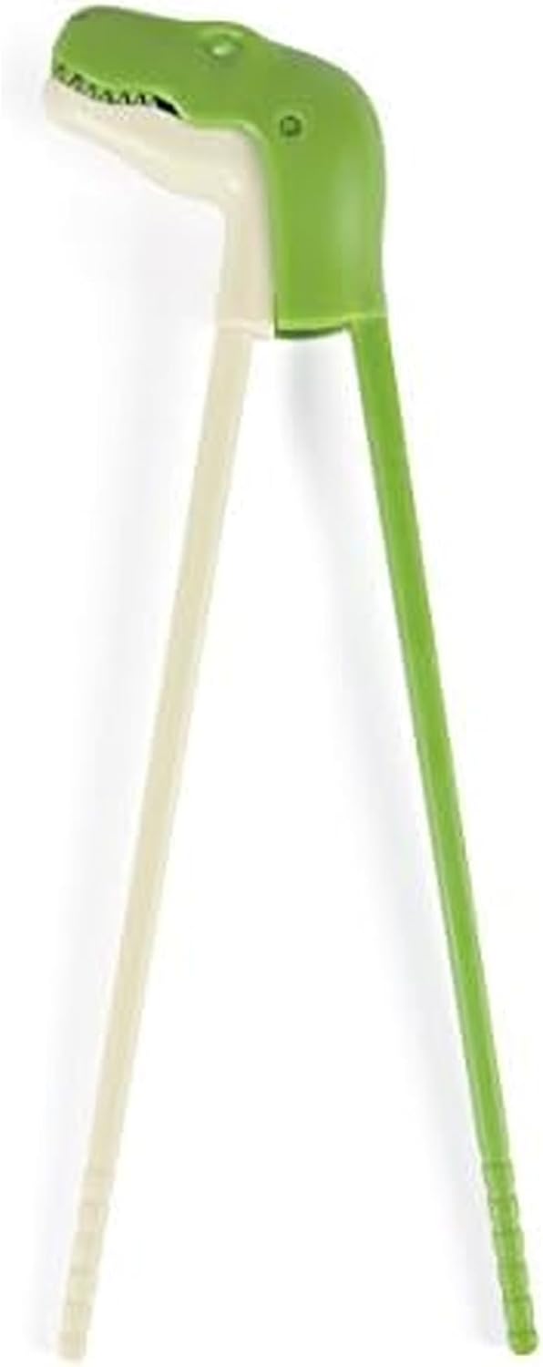 Palillos reutilizables para niños diseño animado T-Rex