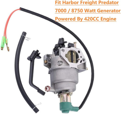 Carburador generador 8750 para Predator 420CC 13-16HP