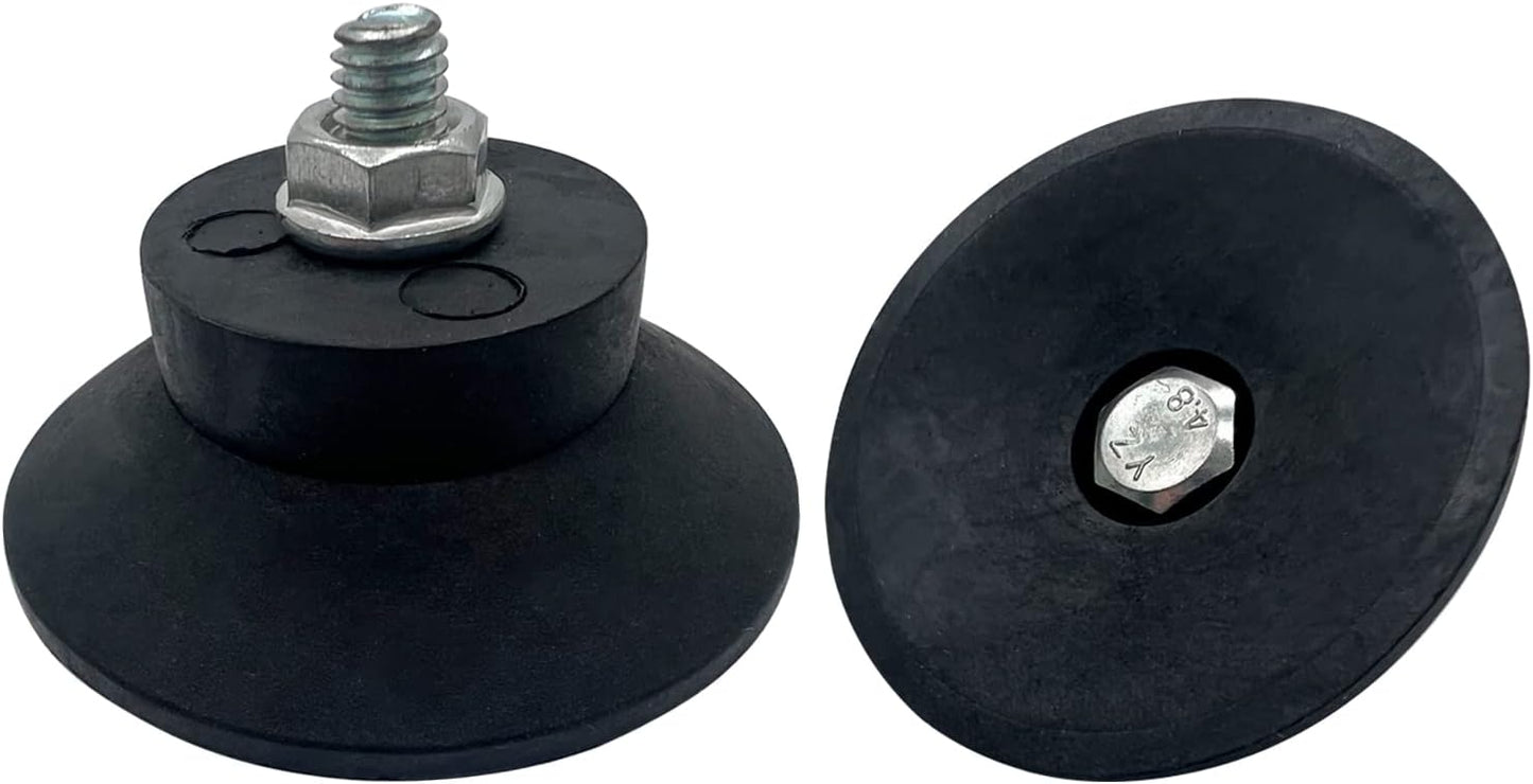 4 pies goma compresor aire almohadillas absorbentes negro