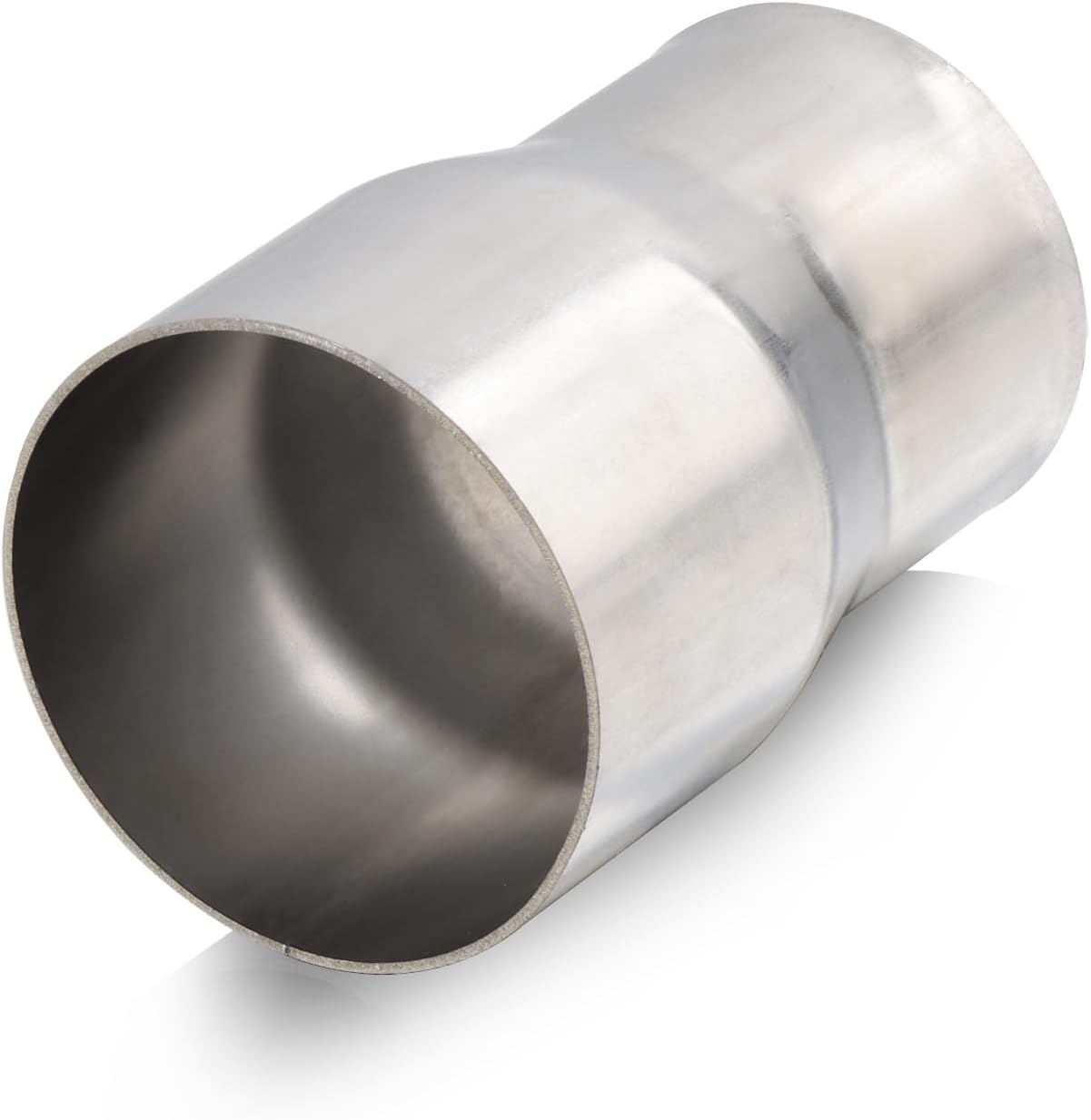 Conector adaptador escape 2 a 2.25" acero inox