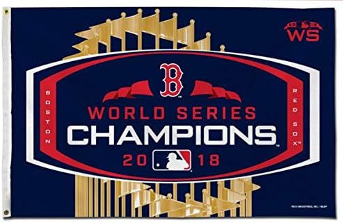 Bandera Red Sox 2018 3x5pulg con ojales exteriores