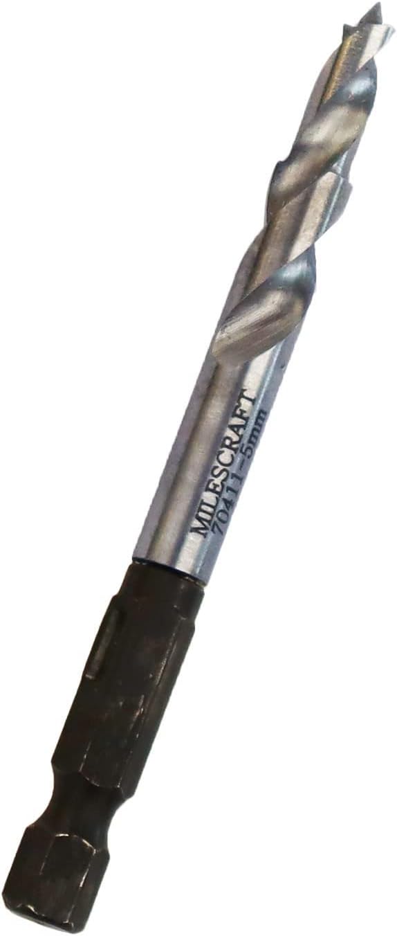 Broca estante 0.197pulg comp 1/4 pulg acero
