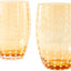 Set 2 Vasos Perle Zafferano Mujer