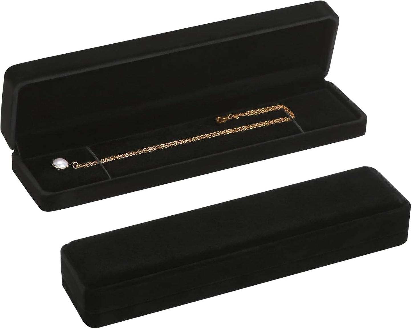 6 Cajas Regalo Joyas Terciopelo Almacenamiento Navidad Boda