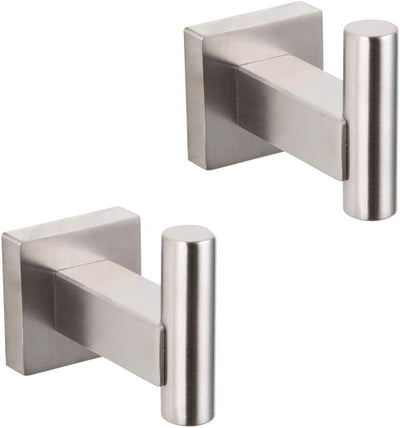 Gancho baño acero inox para toalla bata contemporáneo